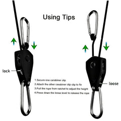 Adjustable Rope Hanger Gears Reinforced Ratchets Tie Down Straps