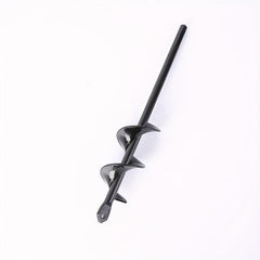 Garden Auger Spiral Drill Bit Planter Bulb Shaft Auger Earth Digger Tool