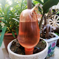 Automatic Flower Watering Device, Bird Design