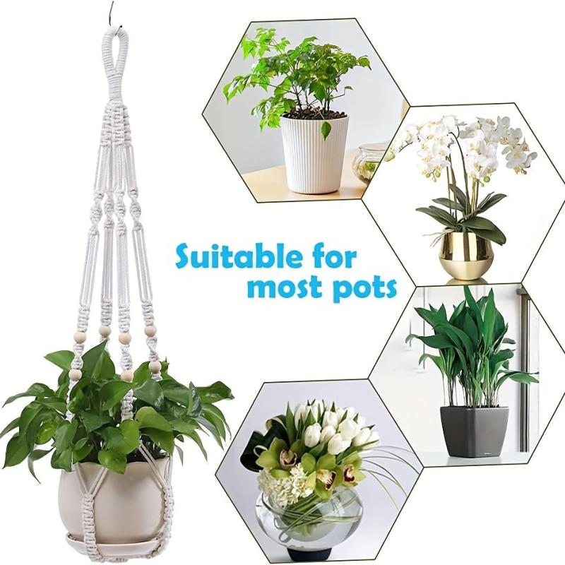 2 Packs Hanging Planters Indoor Outdoor Plant Hangers 88 9 Cm