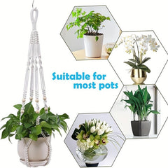 2 Packs Hanging Planters Indoor Outdoor Plant Hangers 88 9 Cm