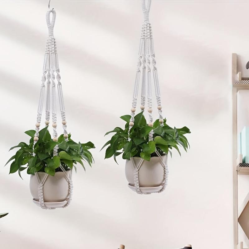 2 Packs Hanging Planters Indoor Outdoor Plant Hangers 88 9 Cm