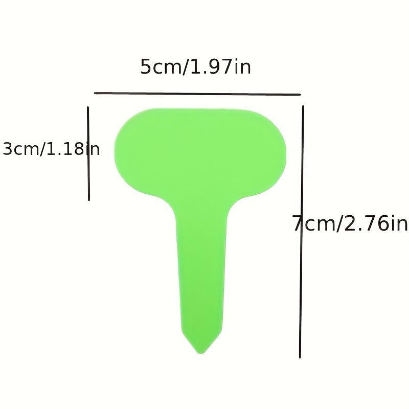 50pcs Waterproof T-shaped Garden Label Plant Tags