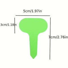 50pcs Waterproof T-shaped Garden Label Plant Tags