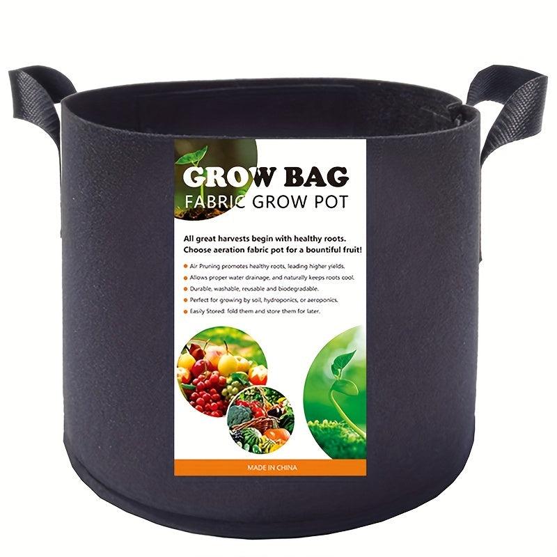 Heavy Duty 300G Grow Bags Nonwoven Plant Fabric Pots With Handles