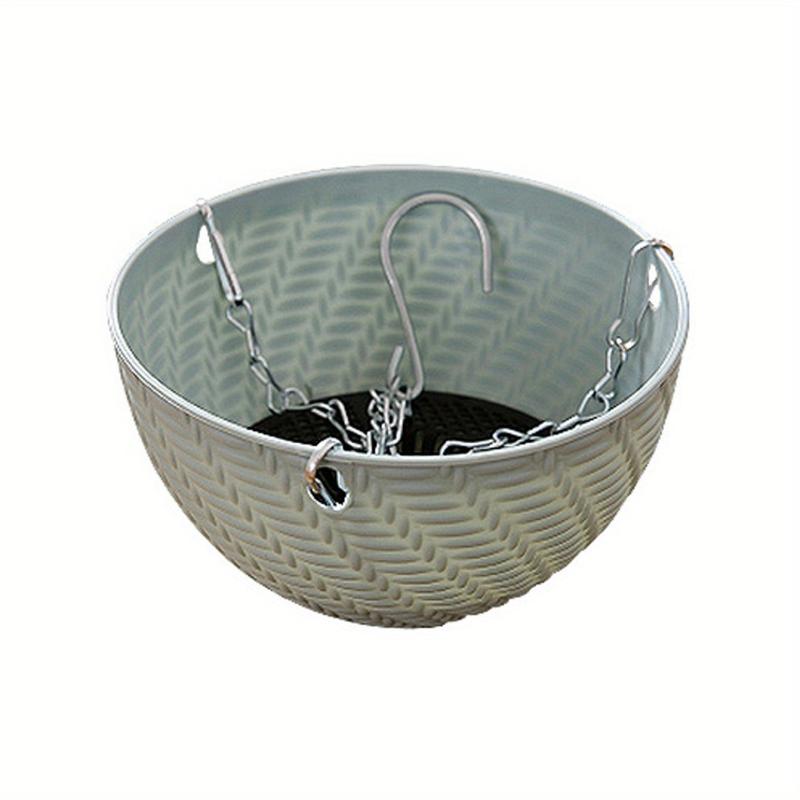 1pc Plastic Hanging Succulent Plant Pot Creative Indoor Outdoor Home Decor