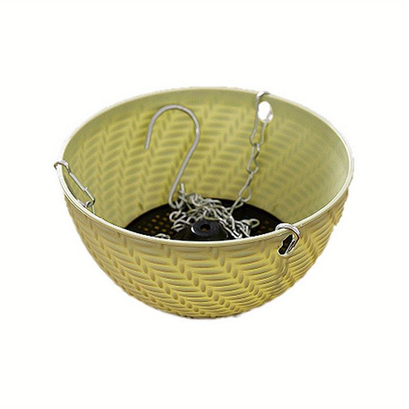 1pc Plastic Hanging Succulent Plant Pot Creative Indoor Outdoor Home Decor
