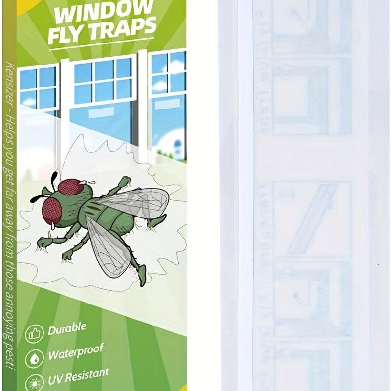 30 Packs Sticky Window Fly Traps Indoor Outdoor Fly Paper