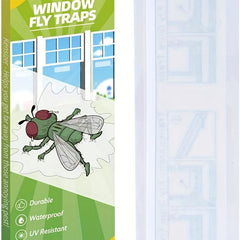 30 Packs Sticky Window Fly Traps Indoor Outdoor Fly Paper