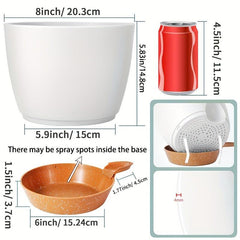 2pcs Plant Pots Set Of 2 Pack 20 32 Cm Planters For Indoor Plants