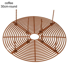 Mesh Plant Pot Cover with Nail for Root Protection