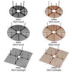 Mesh Plant Pot Cover with Nail for Root Protection