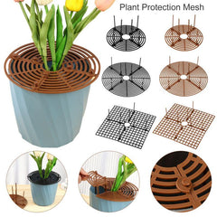 Mesh Plant Pot Cover with Nail for Root Protection