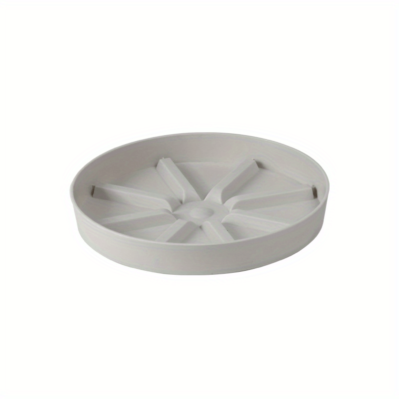 3pcs Plastic Flowerpot Tray Anti Rotting Root Mobile Base Plate Gardening