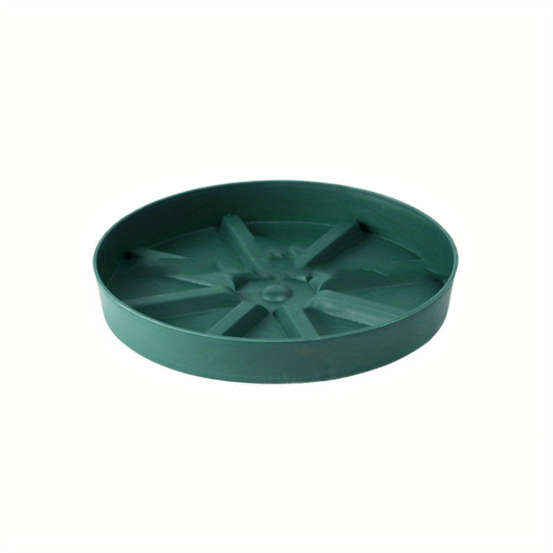 3pcs Plastic Flowerpot Tray Anti Rotting Root Mobile Base Plate Gardening