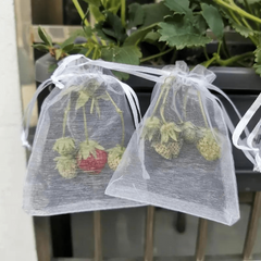 20pcs Fruit Protection Bags Mesh Bags for Pest & Bird Prevention