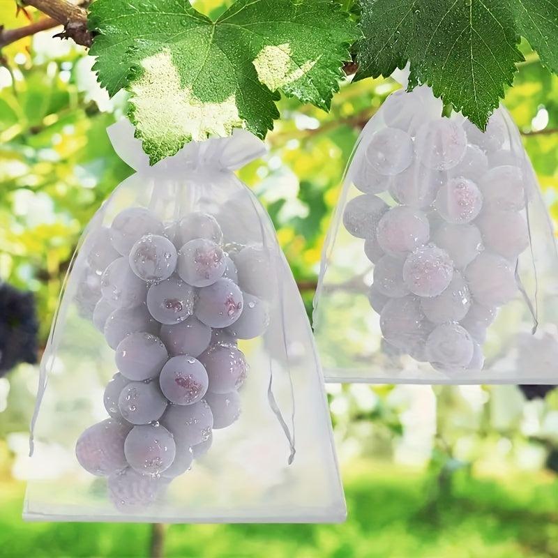 20pcs Fruit Protection Bags Mesh Bags for Pest & Bird Prevention