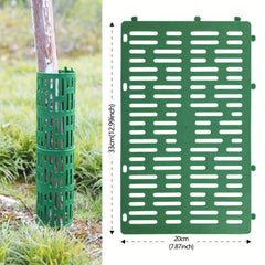Tree Trunk Protector 6-Pack Weather Resizable Stacks Vertically