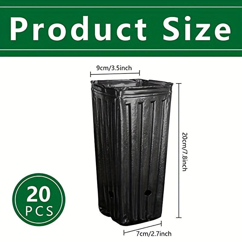 20-40 Reusable Plant Pots Indoor Outdoor Gardens w/ Drainage Holes