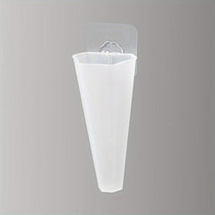 1pc Semi-circular Wall Mounted Flowerpot Without Drilling