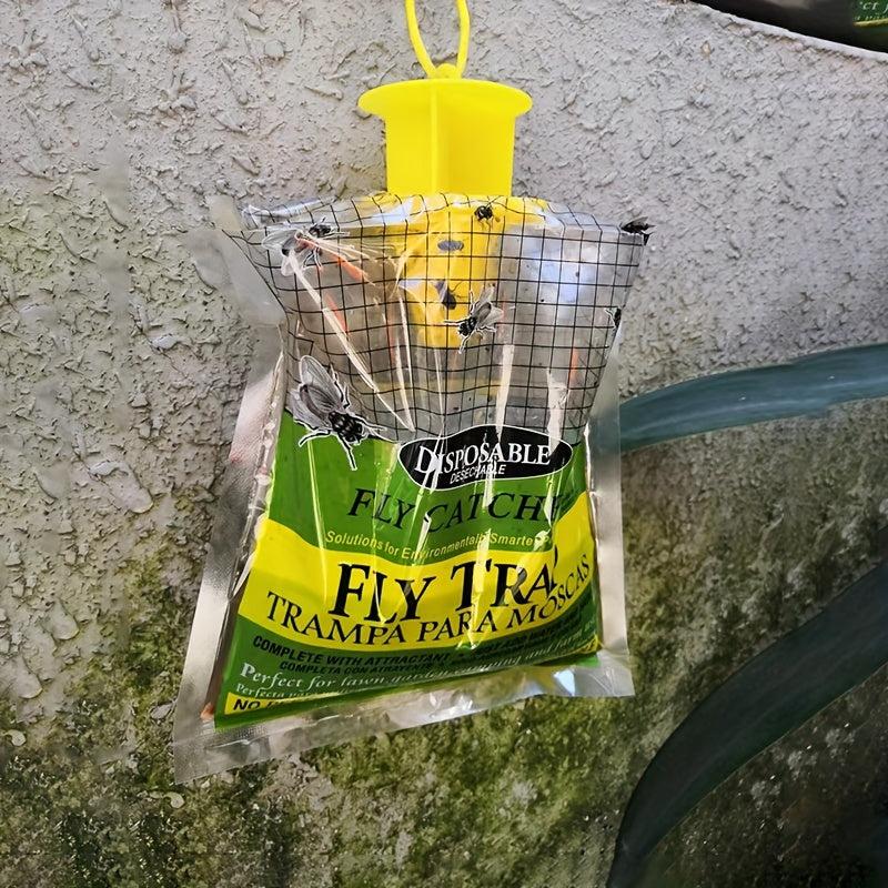 Hanging Fly Trap Bag Pest Control Stay Away from Annoying Flies