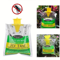 Hanging Fly Trap Bag Pest Control Stay Away from Annoying Flies