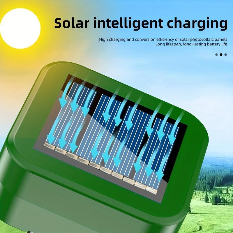 Outdoor Solar Ultrasonic Animal Repellent Waterproof Snake Repellent