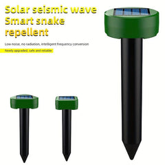 Outdoor Solar Ultrasonic Animal Repellent Waterproof Snake Repellent