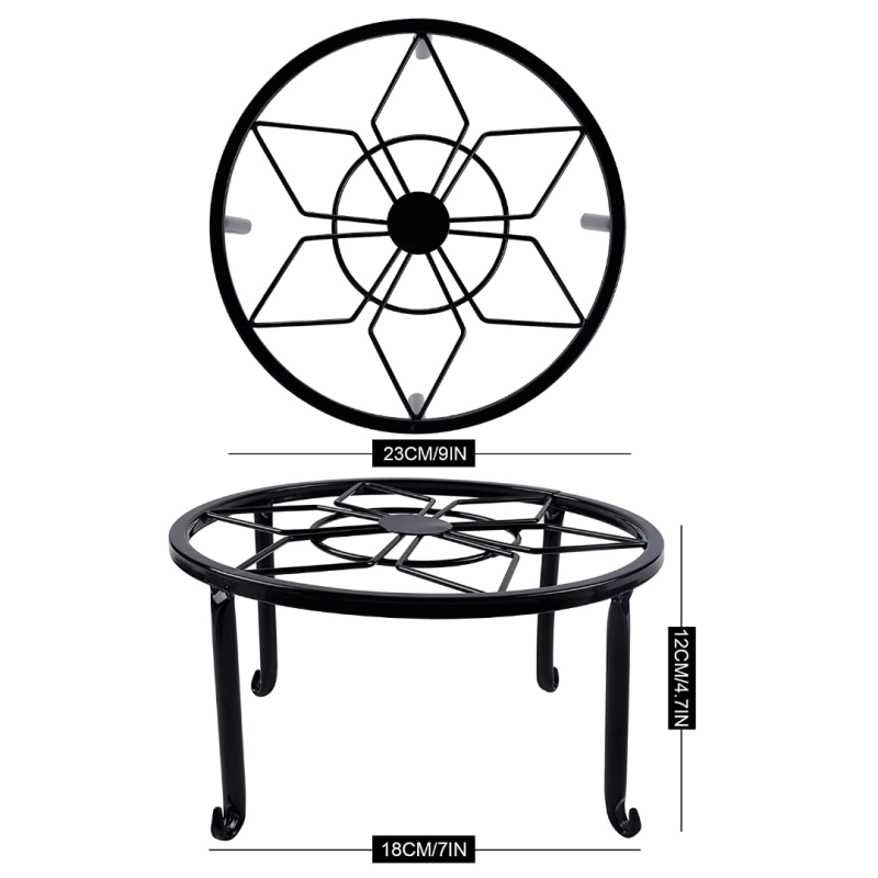 9 inch Flower Stand Plant Stand Indoor Outdoor Hanging Plant Shelf