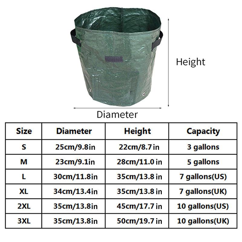 1pc Potato Grow Bag PE Vegetable Grow Bags With Handle Thickened Growing Bag