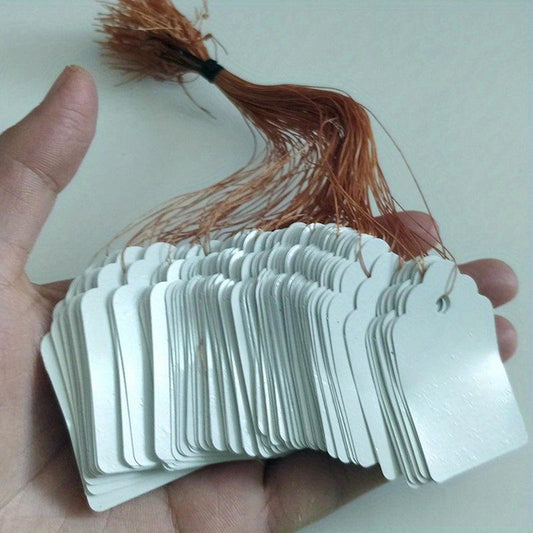 100pcs Gardening Hanging Tags With Wire Floral Label Hanging Tags
