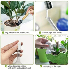 8pcs Plant Bulbs Watering Dispenser 2inch S Size 80ml Automatic Plant Waterers