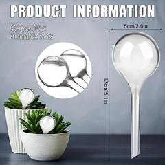 8pcs Plant Bulbs Watering Dispenser 2inch S Size 80ml Automatic Plant Waterers
