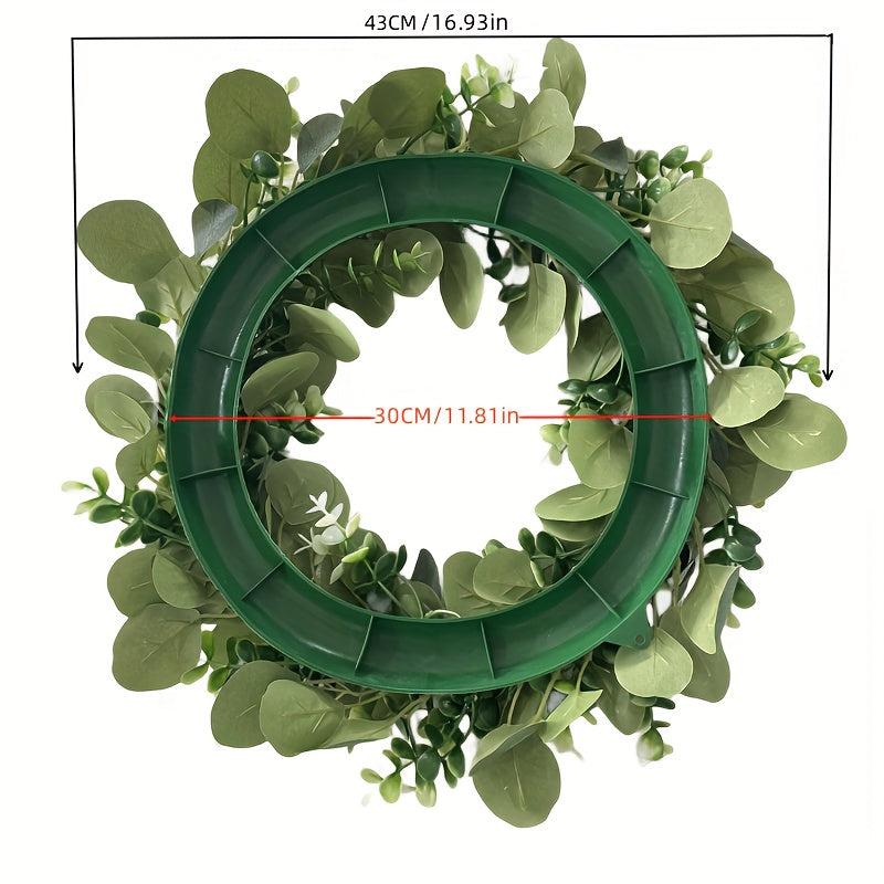 46cm Money Leaf Eucalyptus Door Decoration Wreath Pendant