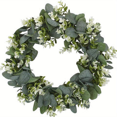 46cm Money Leaf Eucalyptus Door Decoration Wreath Pendant