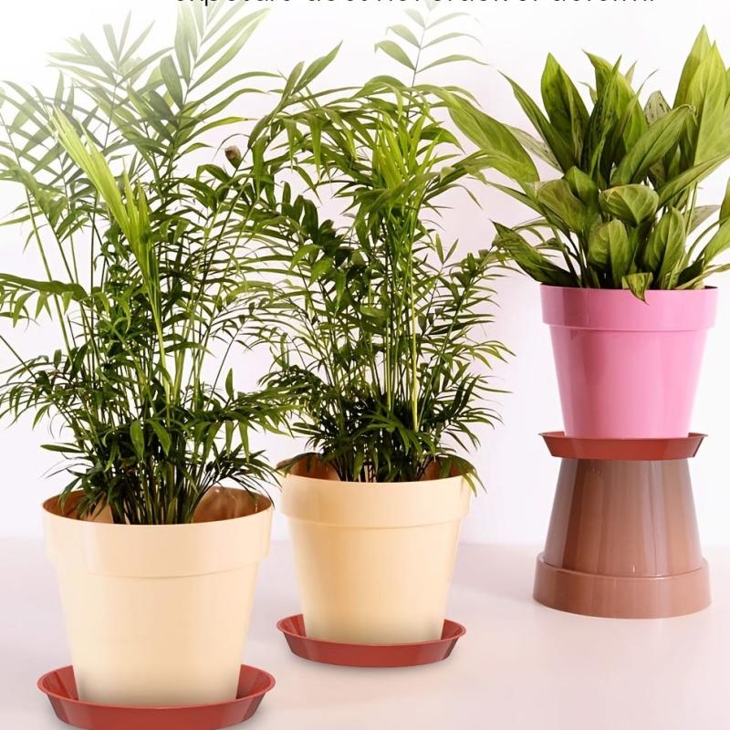 1pc Round Plastic Plant Saucers for Indoor and Outdoor Plant Container