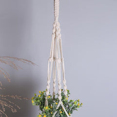 Macrame Plant Hanger Indoor Flower Pot Holder Hanging Planter Basket