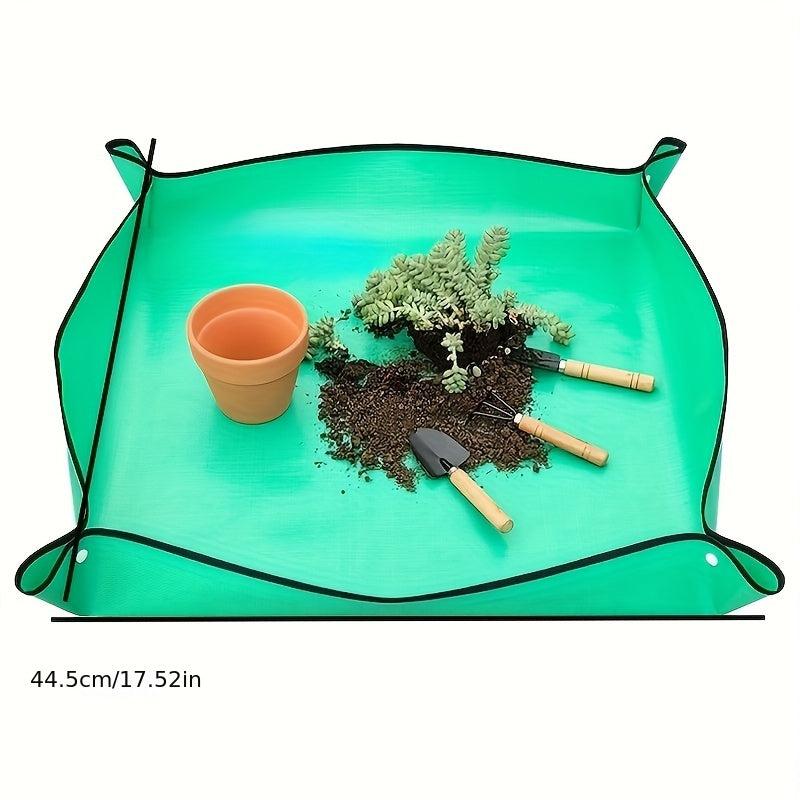Planting Mat Gardening Potting Pad Foldable Waterproof Mats