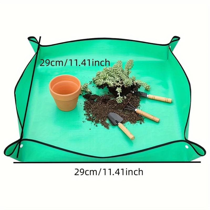 Planting Mat Gardening Potting Pad Foldable Waterproof Mats