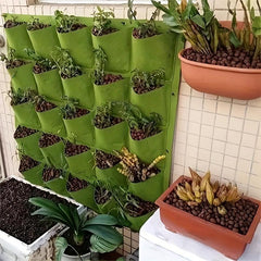 Vertical Garden Wall Planters Set of 9 for Indoor & Outdoor Decor
