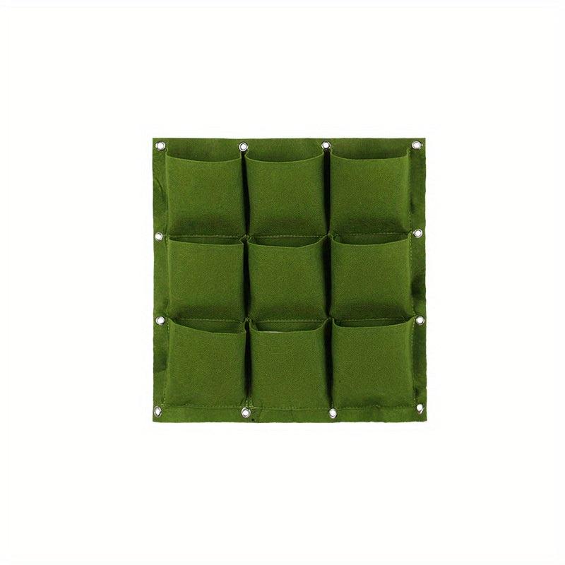 Vertical Garden Wall Planters Set of 9 for Indoor & Outdoor Decor