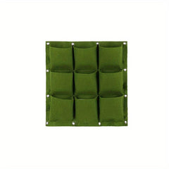 Vertical Garden Wall Planters Set of 9 for Indoor & Outdoor Decor