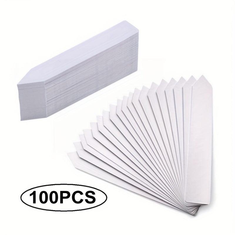 100pcs Plastic Plant Labels for Seedlings Garden Markers