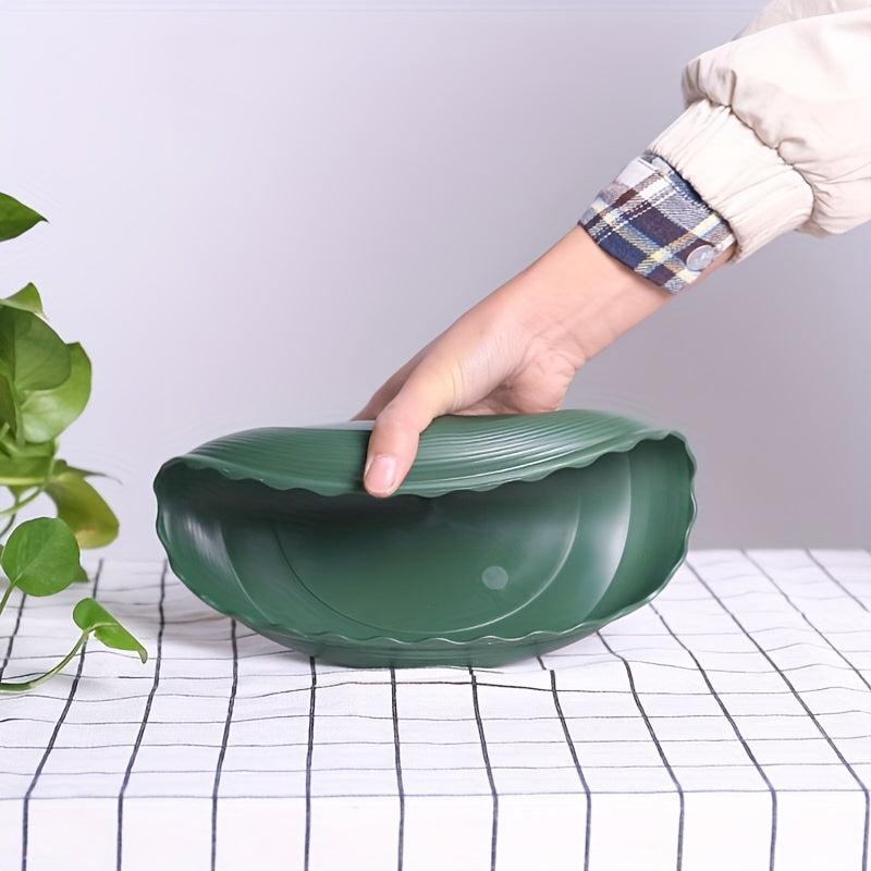 5pcs Plastic Planter Drain Trays for Patio Lawn & Garden