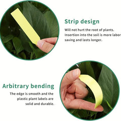 100pcs Plant Name Sticky Notes Garden Flower Plants Supplies