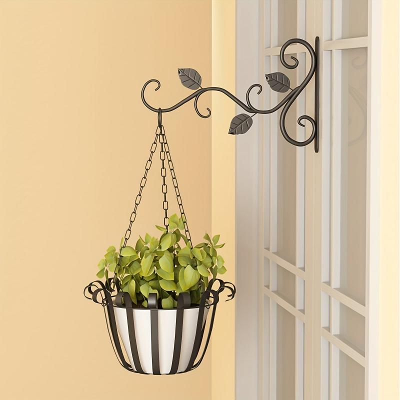 2pcs Hanging Plant Bracket 30 Metal Wrought Iron Planter Hooks