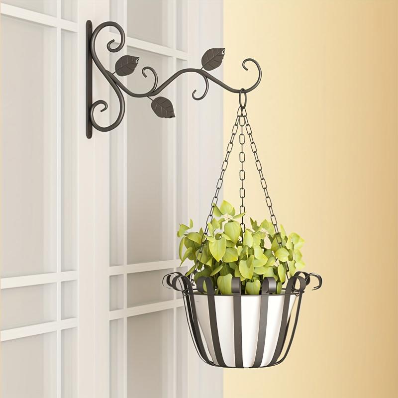 2pcs Hanging Plant Bracket 30 Metal Wrought Iron Planter Hooks