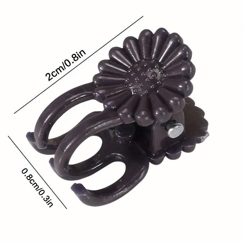 50pcs Flower Clip Orchid Iron Wire Support Rod Climbing Vine Plant Fixed Clip