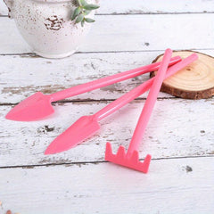 3 Piece Succulent Plant Set Mini Shovels for Potted Hoes & Garden Tools