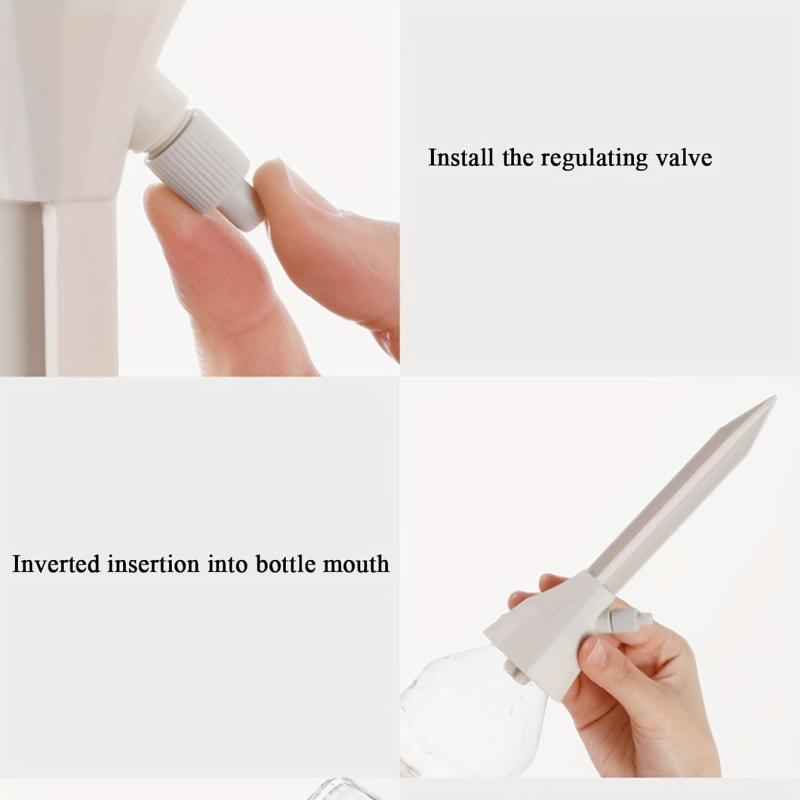 Automatic Watering Device Gray Plastic Drip Watering Device
